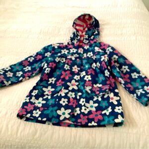 Hatley Floral Raincoat - Blue, Pink, White